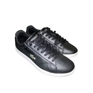 Lacoste Women's Carnaby Evo BL 1 Sneakers - Sz: 8.5 Black / White- W/BOX